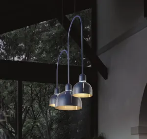 Metal Domed Cluster Ceiling Pendant