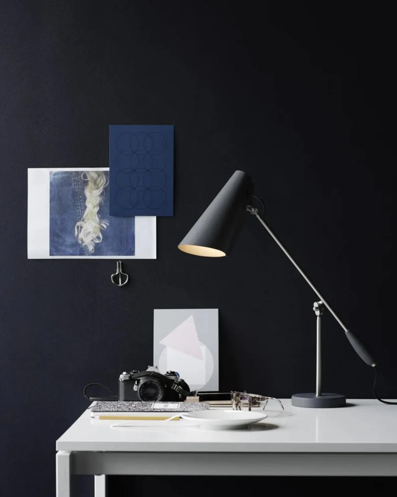 Mid Century Adjustable Table Lamp