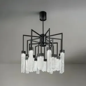 Mid Century Spider Style 8 Or 16 Arm Chandelier