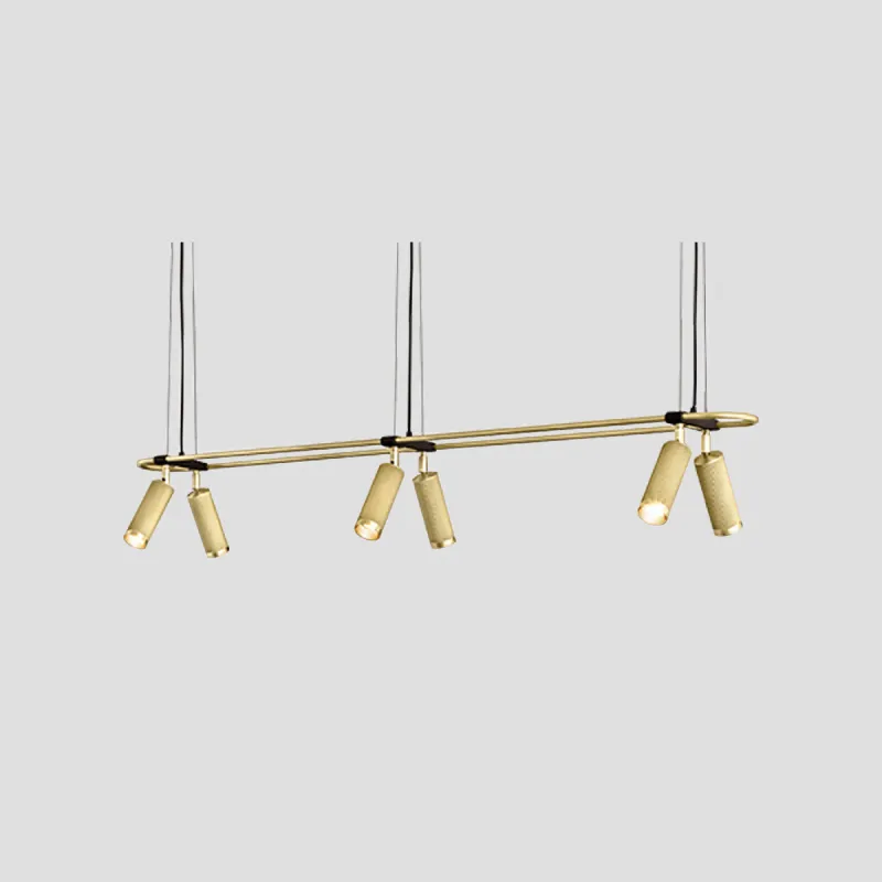 Modern Adjustable 6lt Linear Pendant