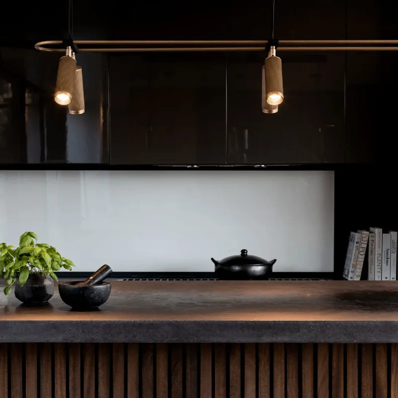 Modern Adjustable 6lt Linear Pendant