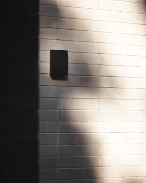 Modern Decorative Up & Down LED Wall Light | Adjustable Facia