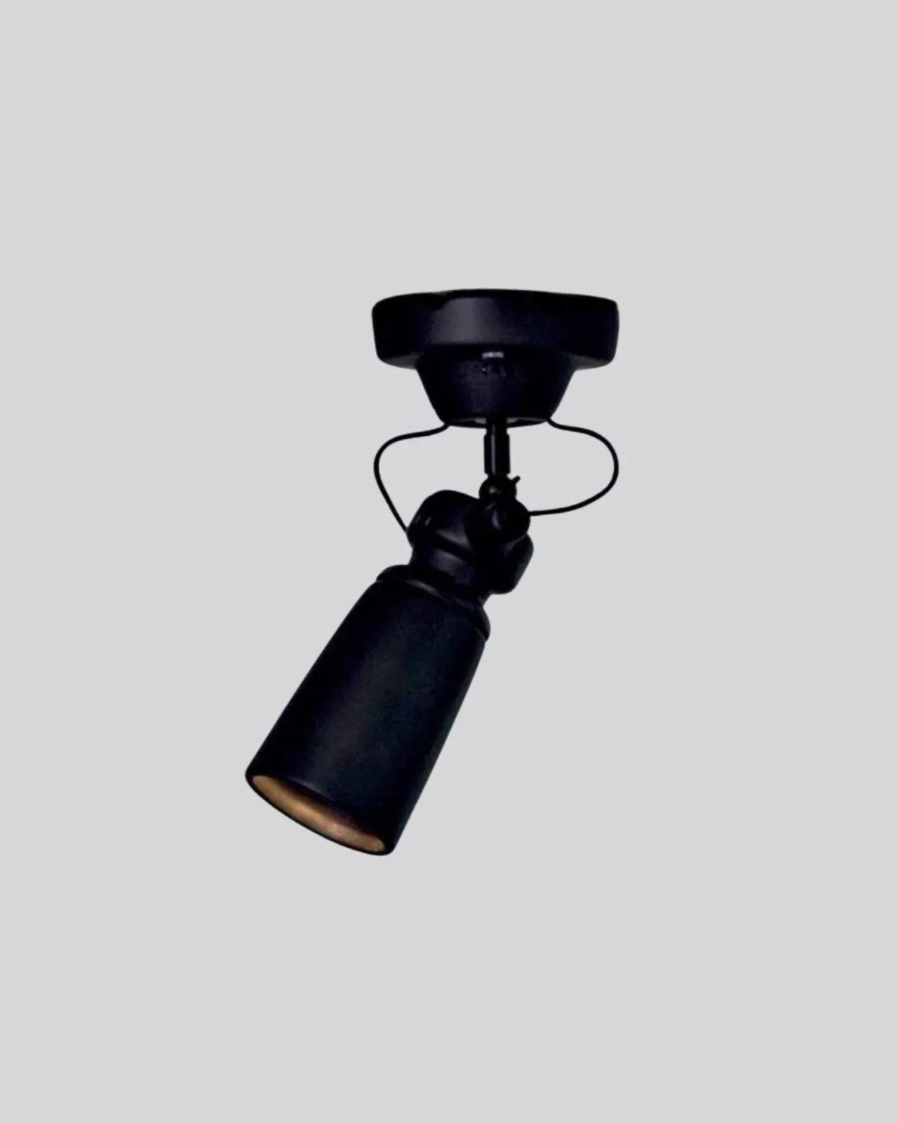 Modern Tuscan Ceramic Ceiling Light