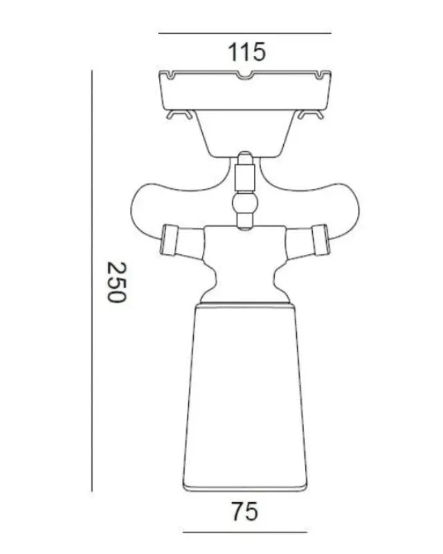 Modern Tuscan Ceramic Ceiling Light