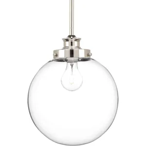 Penn Nickel Globe Pendant
