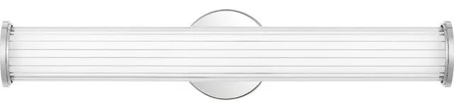 Quoizel Lighting ASH29296C Nory Collection LED Vanity Bath Light Bar in Polished Chrome Finish
