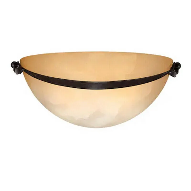 Quoizel Lighting LWS0333N Winnsboro Collection Two Light Wall Sconce in Imperial Bronze Finish