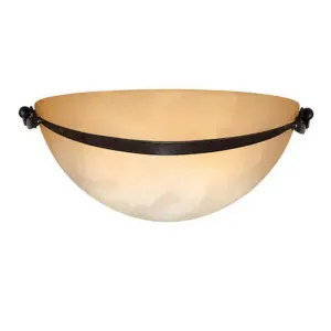 Quoizel Lighting LWS0333N Winnsboro Collection Two Light Wall Sconce in Imperial Bronze Finish