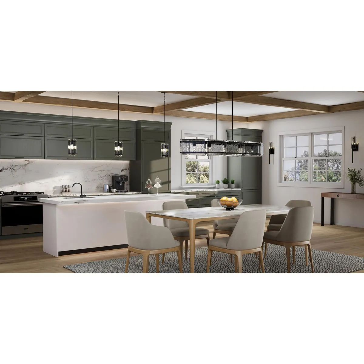 Rivera Collection Five-Light Linear Light