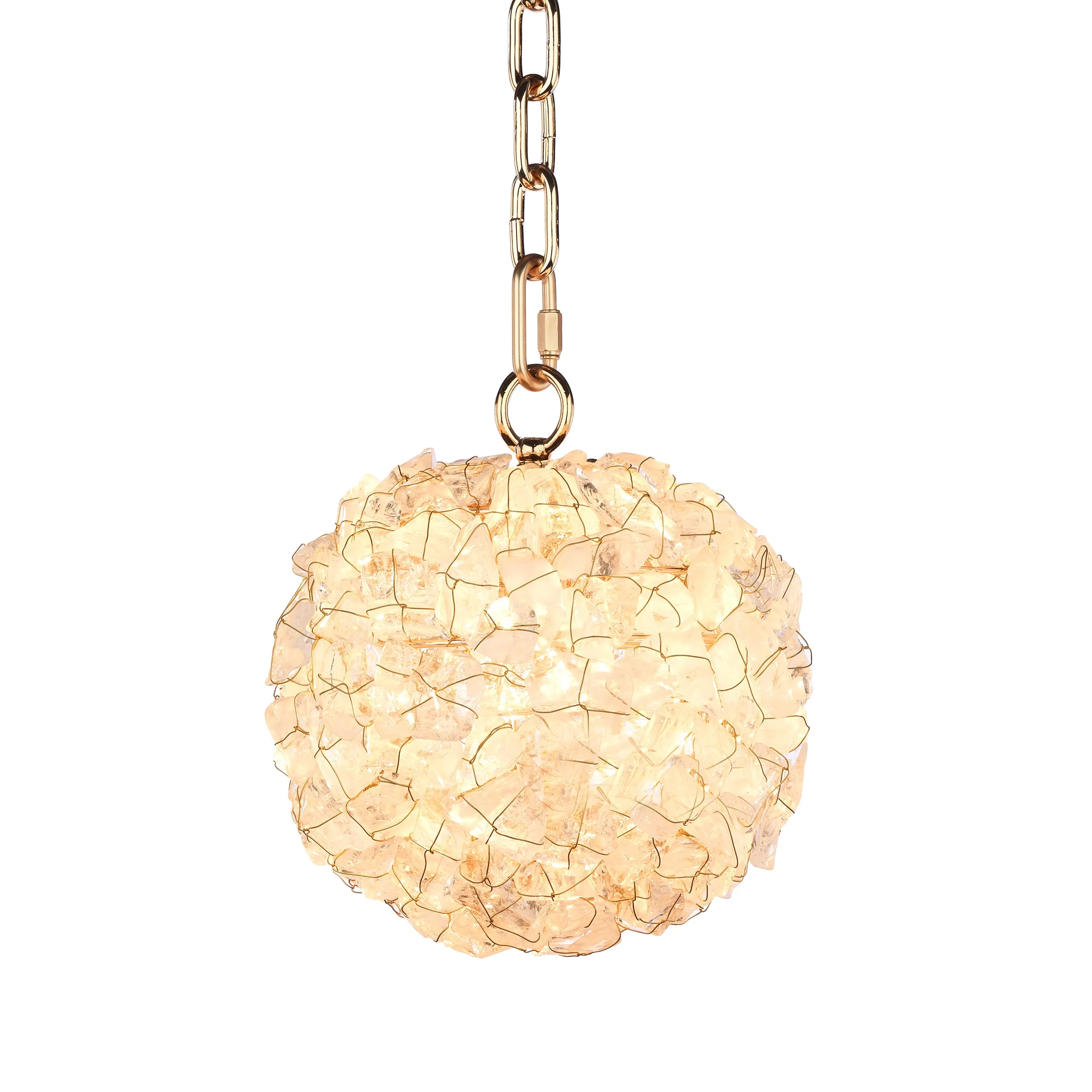 Rock Crystal 'Ronde' Spherical Chandelier