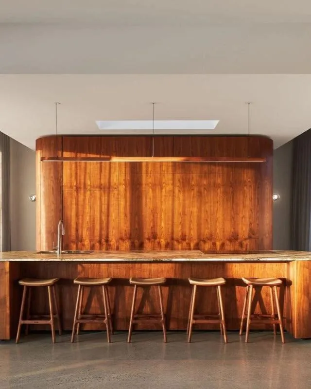 Rounded Edge Custom Timber Linear