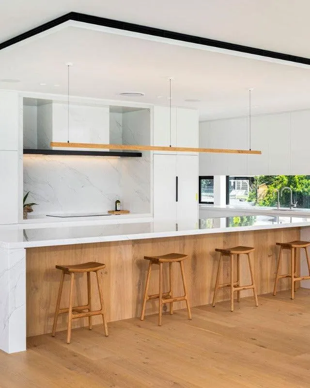 Rounded Edge Custom Timber Linear