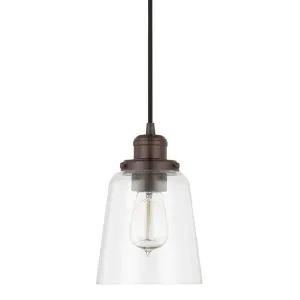 Rutledge Glass Pendant OPEN BOX