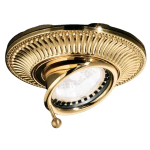 Solid Brass Adjustable Spotlight