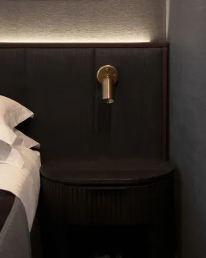 Solid Brass Switched Wall Light