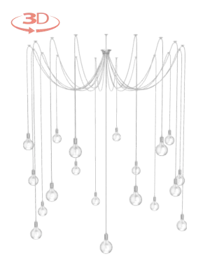 Swag Chandelier: Design Your Own 19 Pendant