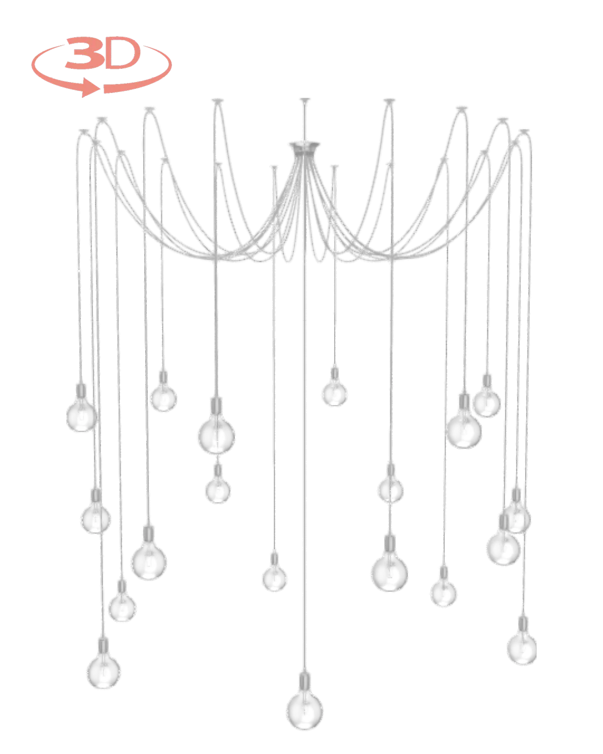 Swag Chandelier: Design Your Own 19 Pendant