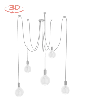 Swag Chandelier: Design Your Own 5 Pendant
