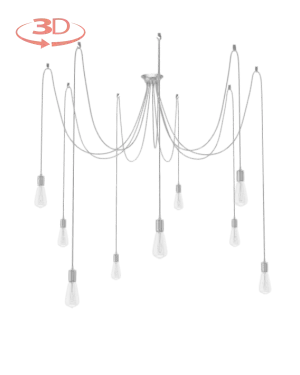 Swag Chandelier: Design Your Own 9 Pendant