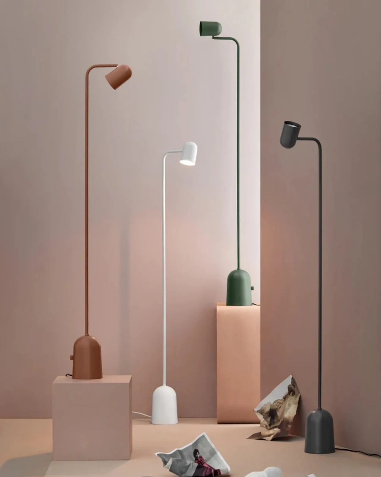 Tall Scandinavian Floor Lamp