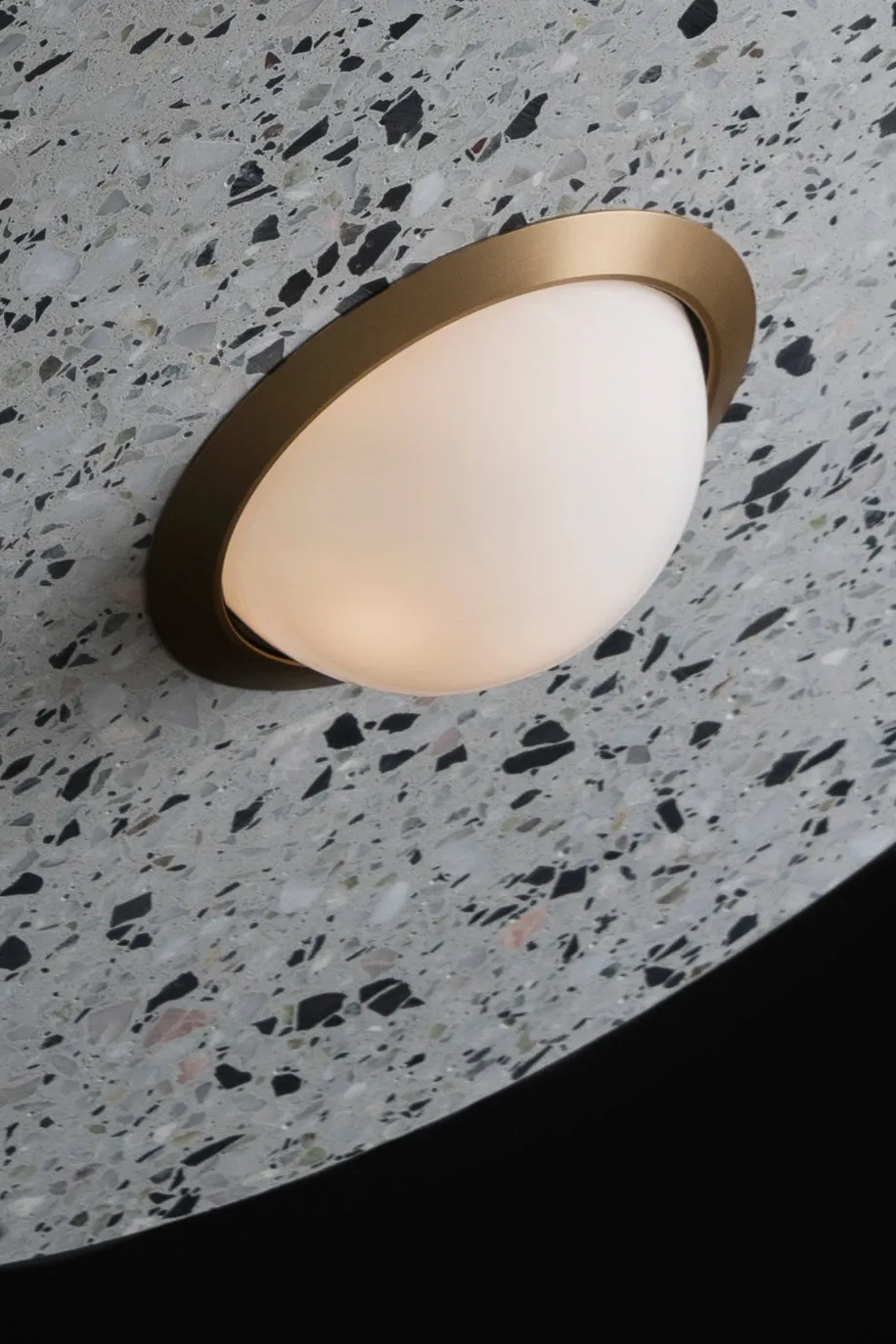 Terrazzo Saturn Disc Pendant | Bentu