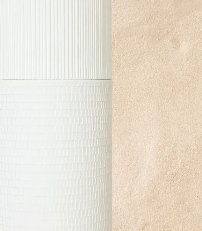 Textured Cylindrical Split Pendant Light | Terra