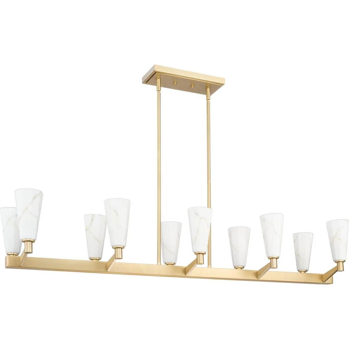 Tosca Collection Ten-Light Linear Chandelier