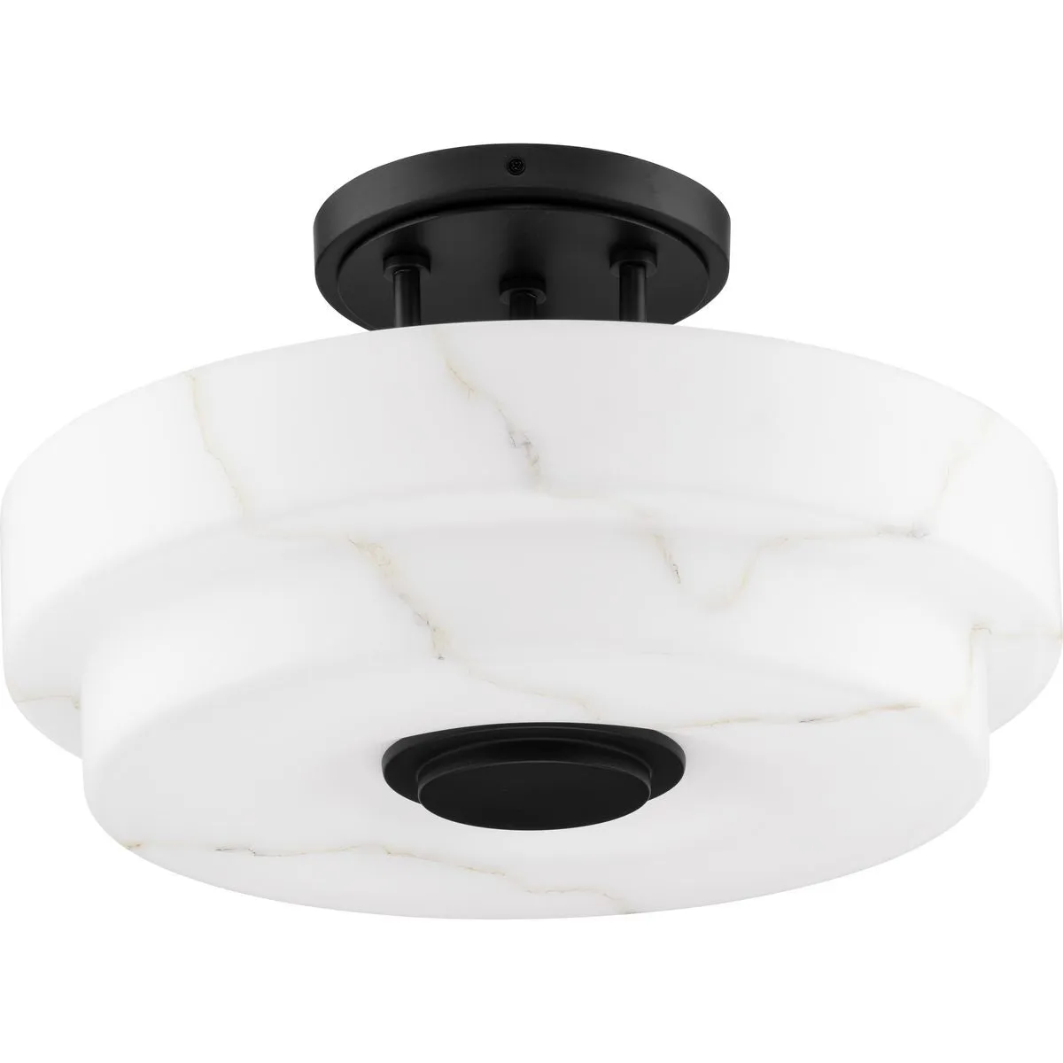 Tosca Collection Three-Light Semi-Flush Mount Light