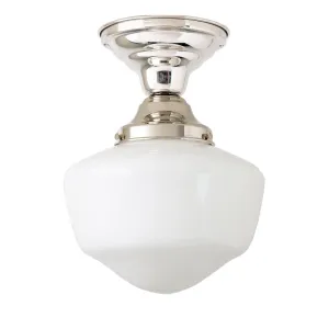 Traditional Schoolhouse Ceiling Fixture, 8"