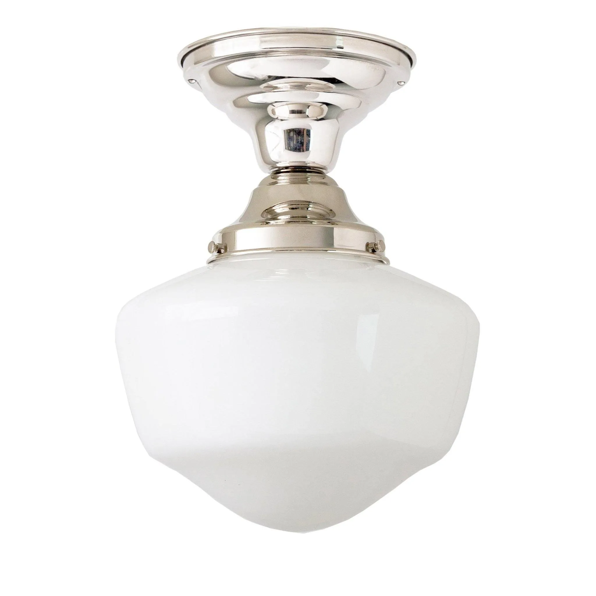 Traditional Schoolhouse Ceiling Fixture, 8"