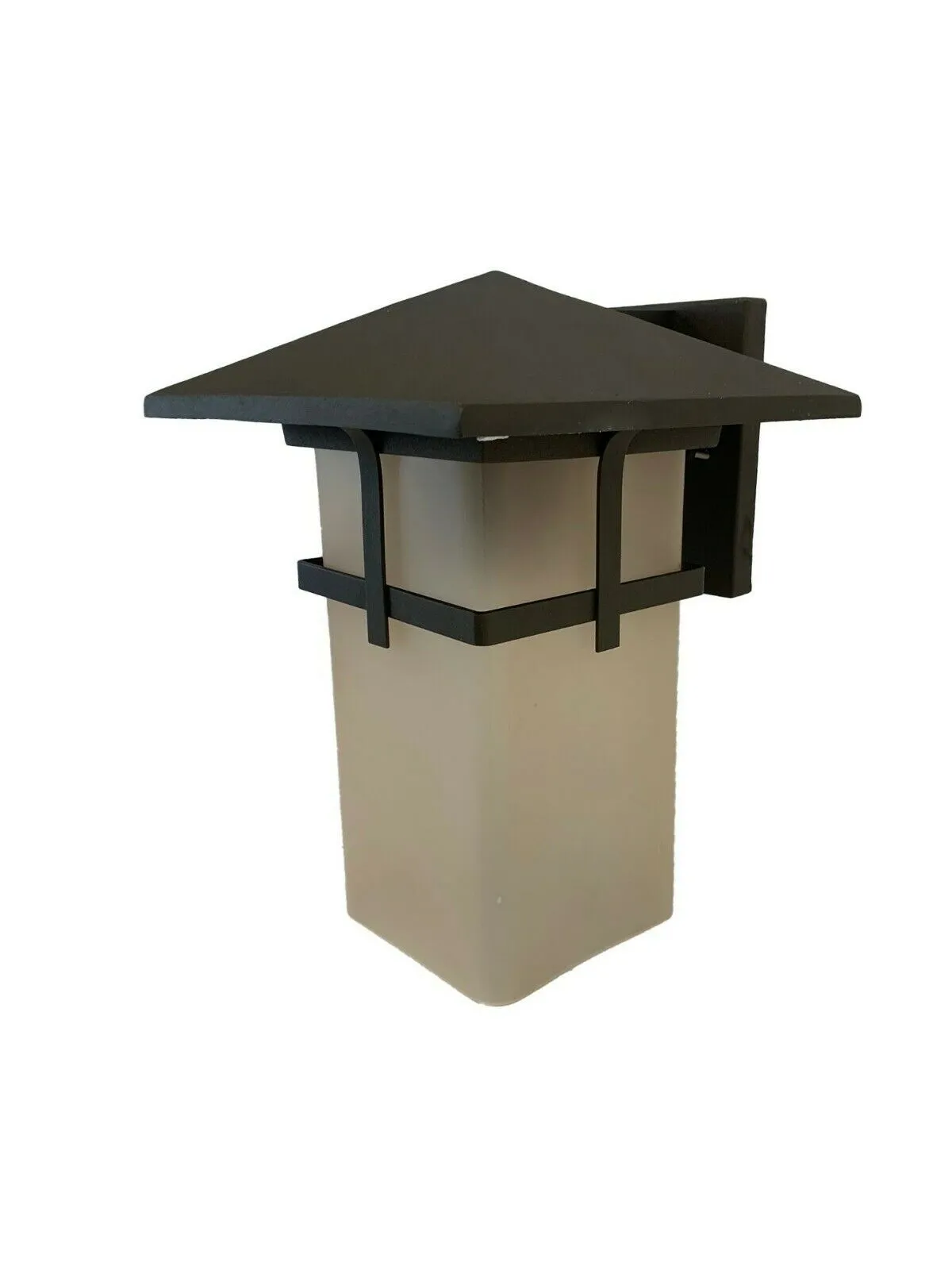 Trans Globe Lighting PL-40012 AR One Light Exterior Outdoor Wall Lantern in Antique Rust Finish