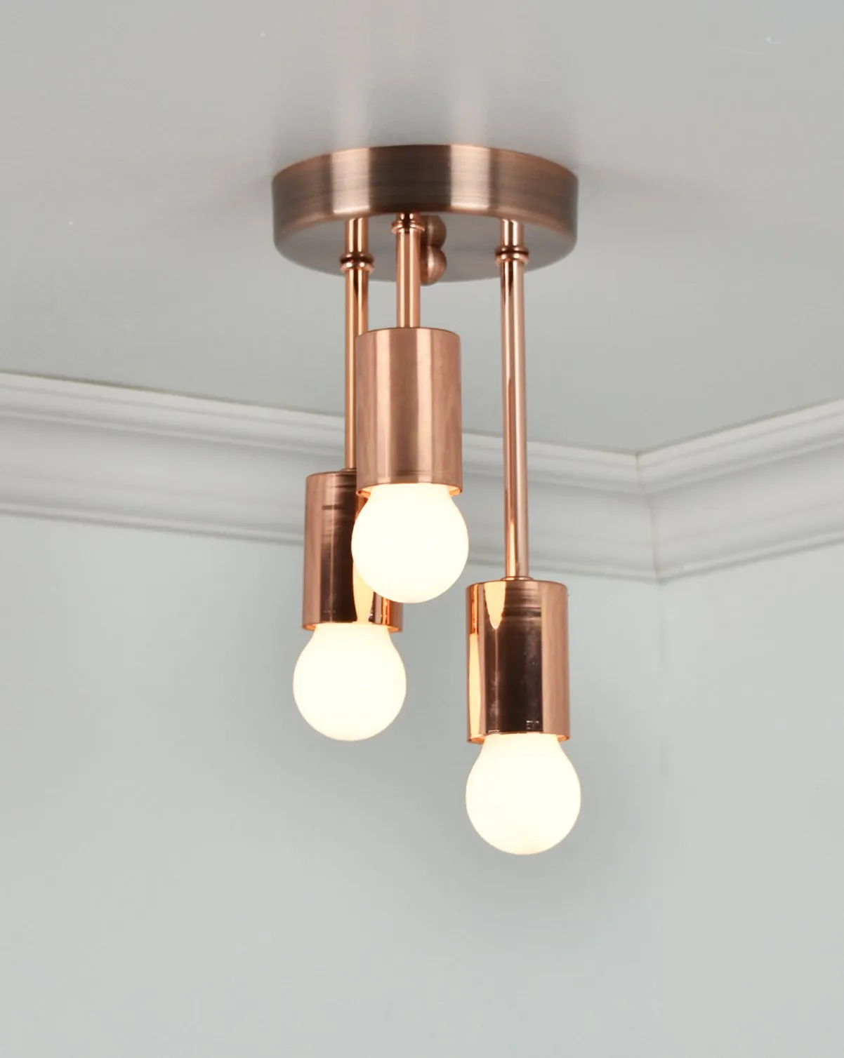 Triple Flush Mount: Design Your Own