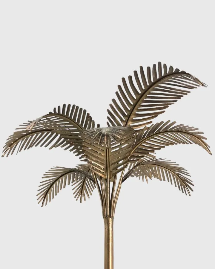 Tropical Palm Leaves Table Lamp