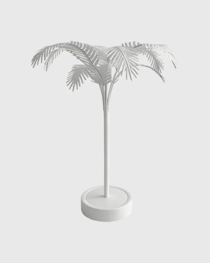 Tropical Palm Leaves Table Lamp