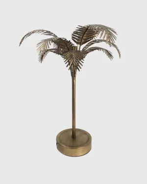 Tropical Palm Leaves Table Lamp