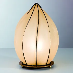 Venetian Table Lamp With Glass Diffuser