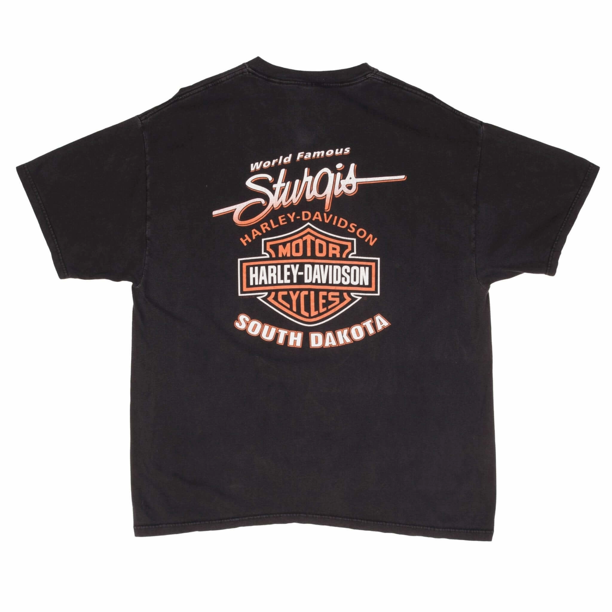 VINTAGE HARLEY DAVIDSON STURGIS TEE SHIRT 2002 SIZE XL MADE IN USA