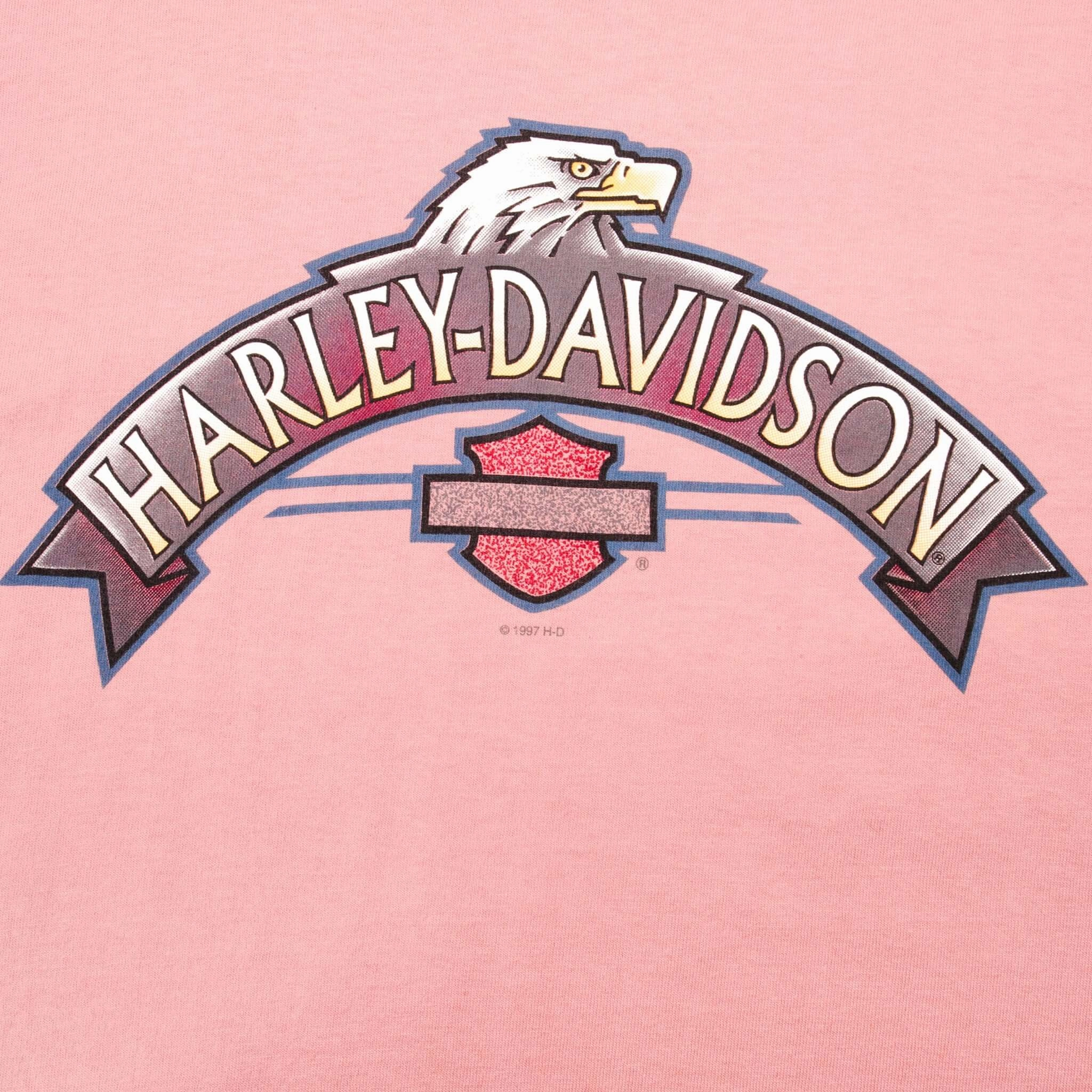 VINTAGE HARLEY DAVIDSON TEE SHIRT 1997 SIZE MEDIUM MADE IN USA