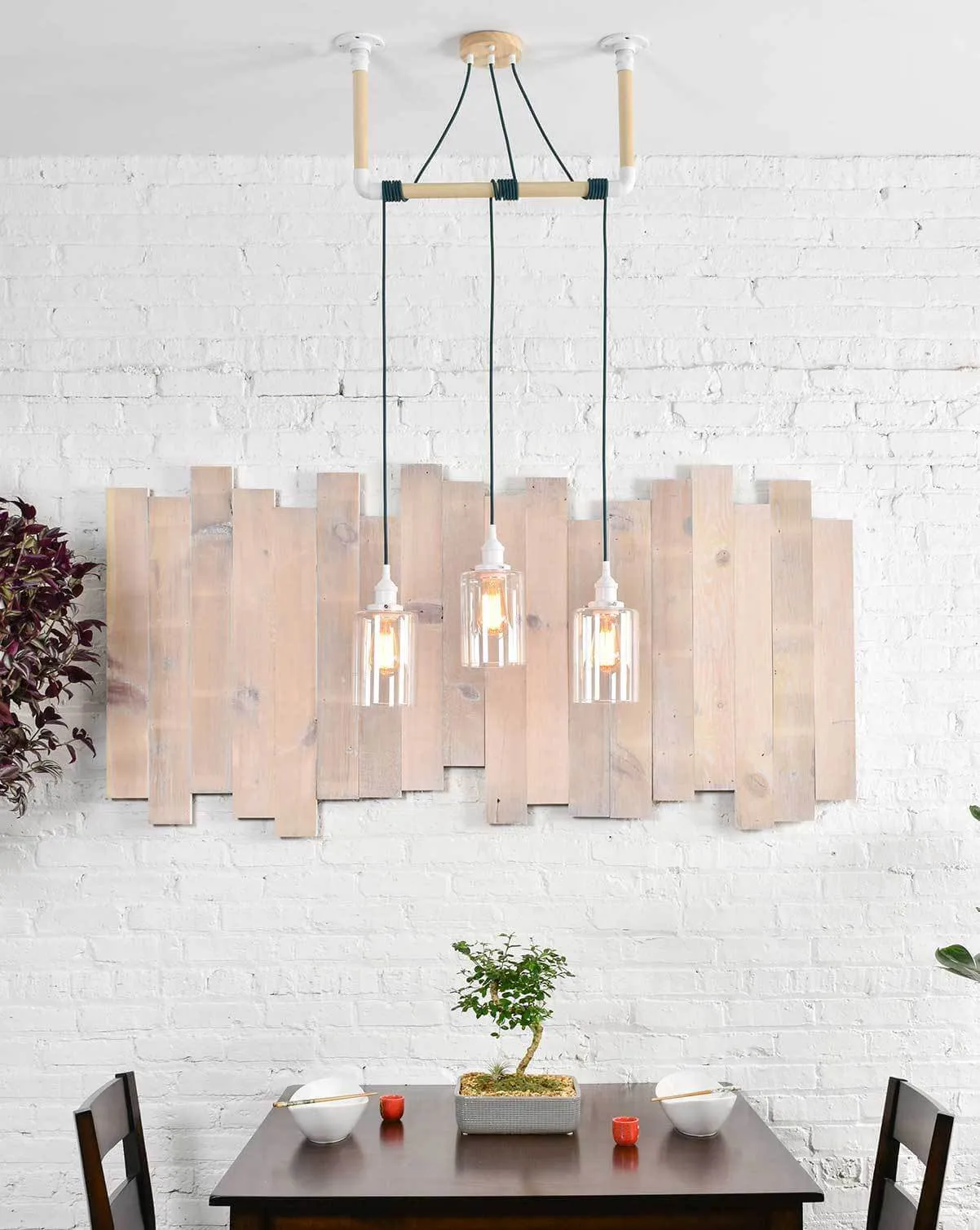Wrap Chandelier: Design Your Own 3 Pendant