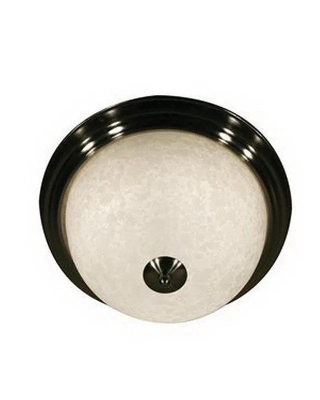 Z-Lite Lighting 100F15-BN Three Light Flush Ceiling Mount in Brushed Nickel Finish