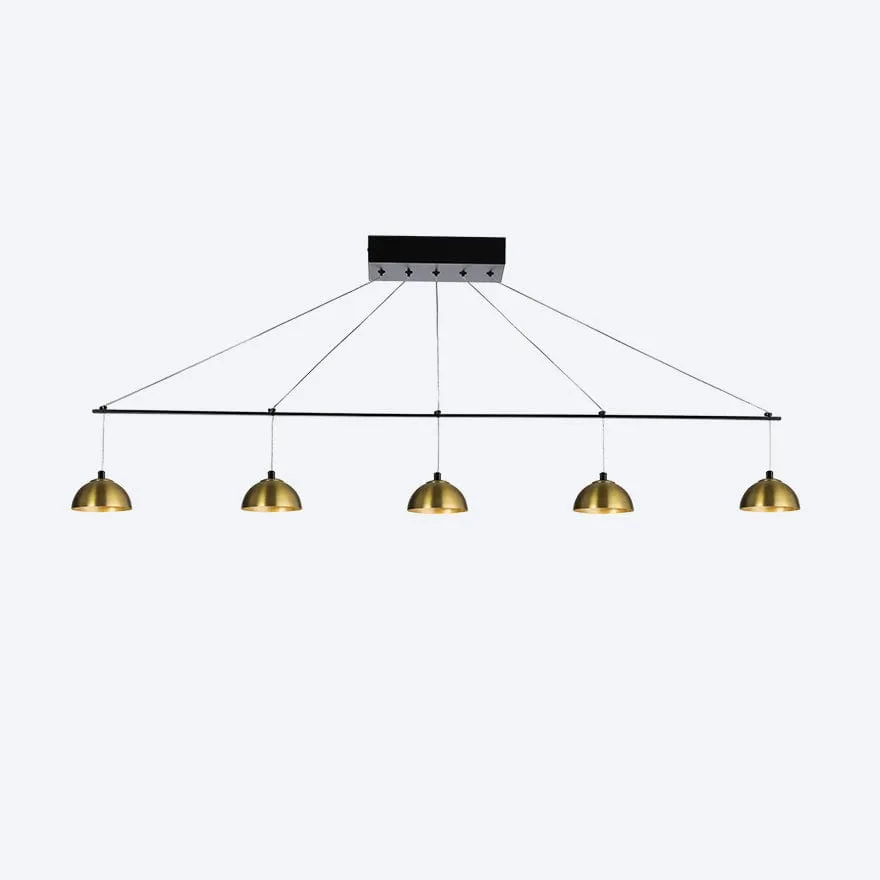 ZORO LINEAR 5 LED WITH YOSH SHADE PENDANT DIMMABLE